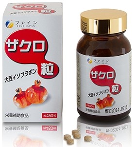 Экстракт Граната для женщин Fine Japan, менопауза, климакс, источник эстрогена, 450 таблеток на 50 дней
