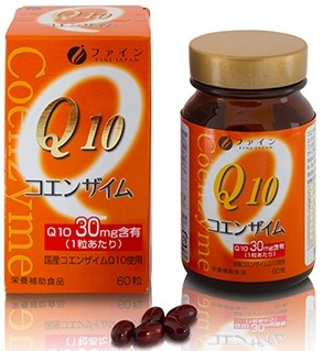 Коэнзим Q10 с витаминами FINE JAPAN 60 капсул на 30 дней