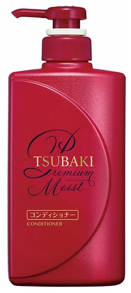 Кондиционер для волос Увлажняющий Shiseido Tsubaki Premium Moist, 490 мл