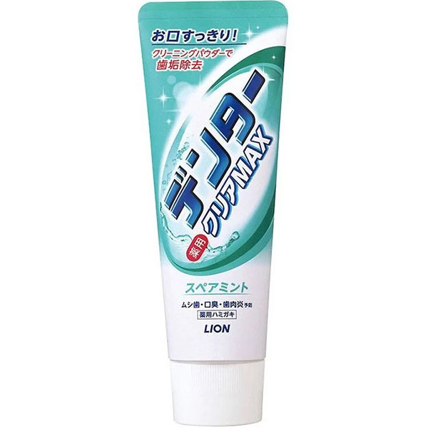 Зубная паста с микрогранулами для защиты от кариеса (с ароматом мяты), LION Denta Clear Max , 140 гр